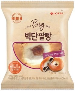 롯데웰푸드 빅단팥빵 100g