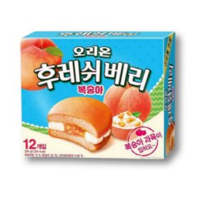 오리온 후레쉬베리 복숭아 336g
