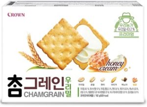 크라운제과 참그레인 우리밀 192g