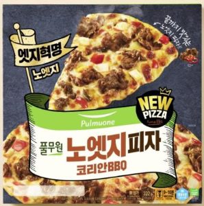 풀무원식품 노엣지피자 코리안BBQ 322g
