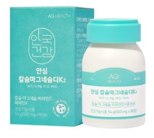 안국건강 안심 칼슘마그네슘디K2 600mg * 90t
