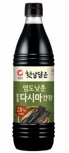 대상 햇살담은 염도낮춘발효다시마간장 840ml