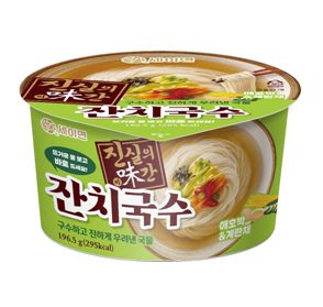 키다리식품 대전제2공장 세이면 진실의 미간 잔치국수 196.5g