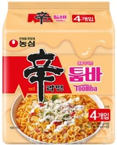 농심 신라면툼바 137g*4입