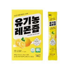 농업 와이케이컴퍼니 유기농 레몬즙 280g 20g*14포