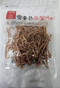 진주식품 맛좋은 오징어 150g