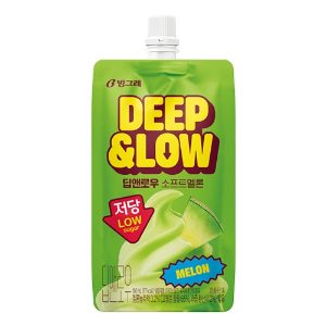 빙그레 딥앤로우 소프트멜론 160ml