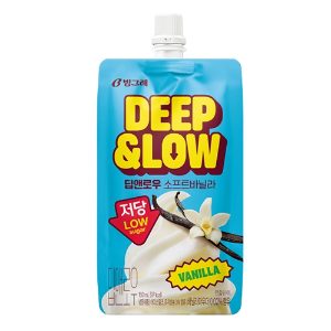 빙그레 딥앤로우 소프트바닐라 160ml