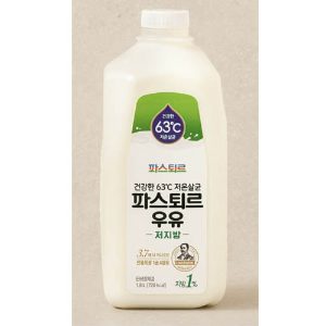 롯데웰푸드 파스퇴르1퍼센트 저지방우유 1800ml