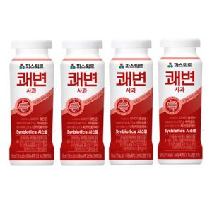 롯데웰푸드 파스퇴르 쾌변 사과 150mlx4ea