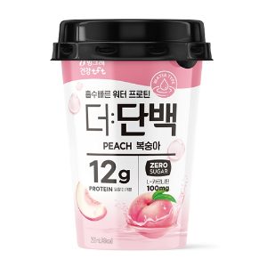빙그레 더단백 워터 프로틴 복숭아 250ml