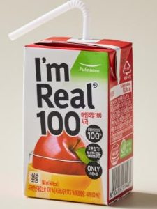 풀무원식품 아임리얼100 사과 140ml*6입