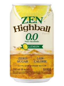 티젠 젠하이볼향 레몬 0.0 350ml