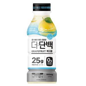 빙그레 더단백 워터 프로틴 백자몽 400ml
