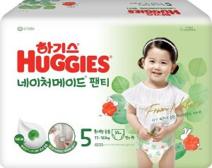 유한킴벌리 하기스 네이처팬티 공용 5단계 34매입