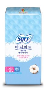 엘지생활건강 쏘피 천연코튼 팬티라이너 일반 84개입