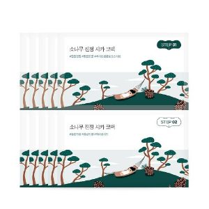 라운드랩 소나무 진정 시카 코팩 1제5입+2제5입