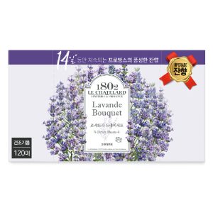 애경산업 르샤트라 드라이시트 라벤더부케 1set 120매