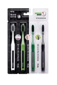 아모레 퍼시픽 메디안 대나무숯 담은 칫솔 미세모 4입
