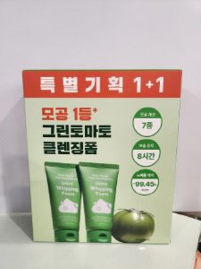 올리브인터내셔널 린토마토딥포어클렌징울트라휘핑폼 120g * 2