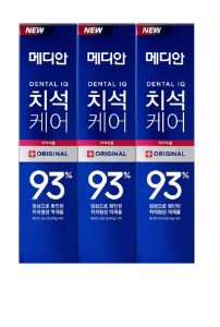 아모레 퍼시픽 메디안 치석오리지널 치약 120g*3입
