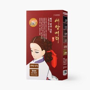 새앙머리헤어칼라크림 8y 밝은황갈색