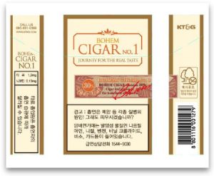 KT&G 보헴시가넘버1 (면세) 84mm20개입